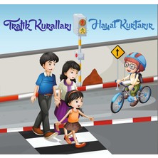 Deko Gonya 3-9 Mayıs Trafik Kuralları Hayat Kurtarır Temalı Fotoğraf Panosu Branda 100X100