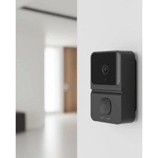 Argesco Mühendislik Şarjlı Akıllı Kapı Zili 800 Mah Bataryalı Mobil Bildirimli