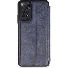 Xiaomi Redmi Note 12 Pro 4g Kılıf Flip Cover - Lacivert