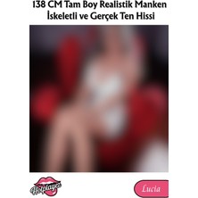 138 cm Tam Boy Realistik Manken   Iskeletli ve Gerçek Ten Hissi