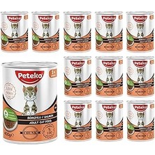 SHC4200 Yetişkin Kedi Somonlu ve Jöleli Konserve Mama 400 gr x 12 Adet