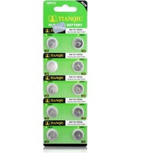 Tıanqıu AG10 LR1130/389 Alkalin 10'lu Düğme Pil