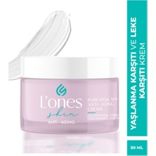 Lones Pure Vital SPF30 Yaşlanma Karşıtı Bakım Kremi 50ML