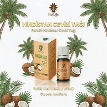 Panlife Hindistan Cevizi Yağı 10 ml | Cilt ve Saç Bakımına Uygun | Bitkisel Bakım Yağı