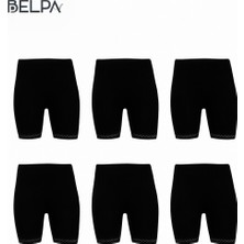 Belpa Büyük Beden, Curve, Penye Içlik %100 Pamuklu Tayt 6'lı Paket