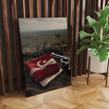 3D Kanvas Tablo - Yüksek Kalite - Kalın Çıta