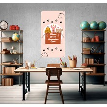 Deko Gonya Dünya Sokak Hayvanları Günü Temalı Fotoğraf Panosu Branda 100X200