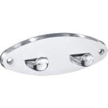 Çetiner Group® Akrilik Bornoz Askısı Bornozluk 2li Banyo Bornoz Askı Aparatı