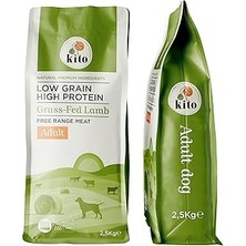 SHC4200 Kito Doğal Besi Kuzu Etli Yetişkin Köpek Maması 2.5 kg