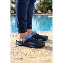 Gezer Yazlık Islak Zemine Uygun Ev Bahçe Banyo Hastane Sabo Erkek Terlik Sandalet