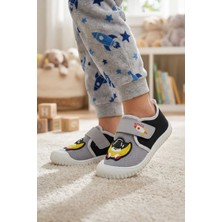 Gezer Yazlık Erkek Çocuk PVC Taban Cırt Cırtlı Ayarlanabilir Keten Günlük Ayakkabı