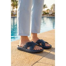 Gezer Kadın Yazlık Eva Islak Zemine Uygun Ev Bahçe Banyo Terlik