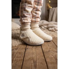 Gezer Kışlık Kız Çocuk Peluşlu Rahat Taban Cırt Cırtlı Ayarlanabilir Ev Okul Kreş Panduf Ayakkabı