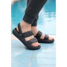 Gezer Yazlık Islak Zemine Uygun Ev Banyo Bahçe Kadın Sandalet Terlik