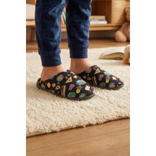 Gezer Erkek Çocuk Kışlık Rahat Taban Ev Bahçe Gondol Terlik