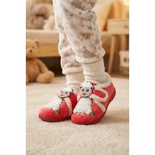 Gezer Bebe Kız Çocuk Kışlık Cırtlı Ayarlanabilir Günlük Okul Kreş Panduf Ayakkabı