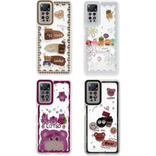 SiHako Newface Redmi Note 11 Kılıf Sweet Desenli Silikon Kapak - Pembe