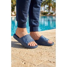 Gezer Erkek Yazlık Eva Ev Bahçe Banyo Esnek Islak Zemine Uygun Terlik