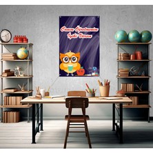 Deko Gonya Canım Öğretmenim Iyi Ki Varsın Temalı Fotoğraf Panosu Branda 100X150