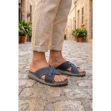 Gezer Yazlık Erkek Tasarım Rahat Taban Günlük Terlik