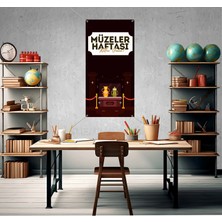 Deko Gonya Müzeler Haftası Temalı Fotoğraf Panosu Branda 100X200