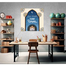 Deko Gonya Hoş Geldin Ya-Şehri Ramazan Temalı Fotoğraf Panosu Branda 100X100