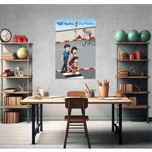 Deko Gonya 3-9 Mayıs Trafik Kuralları Hayat Kurtarır Temalı Fotoğraf Panosu Branda 100X150