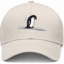 SF Collection Nihilist Penguen Nakışlı Basic Unisex Spor Şapka