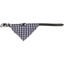 SHC4200 Karlie Deri Bandanalı Köpek Boyun Tasması, 37CM,