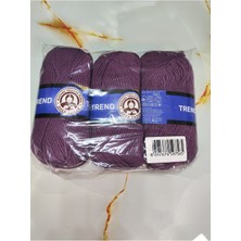 Ören Bayan Trend Leylak El Örgü Ipi (3 Adet) - Renk: 104