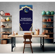 Deko Gonya Ramazan Bayramınız Mübarek Olsun Temalı Fotoğraf Panosu Branda 100X200