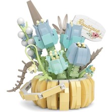 Beta Moda Hub P1092 Çiçek Buketi 529 Parça Block Oyuncak