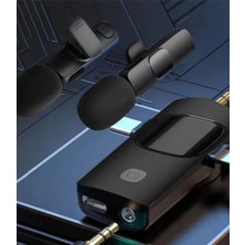 Yüksek Kalite Profesyonel 3 In 1 Kablosuz Taşınabilir Yaka Mikrofonu Youtube Facebook Tiktok