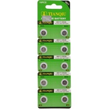 Tıanqıu AG11 LR721/362 Alkalin 10'lu Düğme Pil