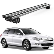 Today Auto Pençe Citroen C5 SW(2008 ve Sonrası) Uyumlu Gri Ara Atkı Port Bagaj Tavan Barı