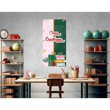 Deko Gonya Canım Öğretmenim Temalı Fotoğraf Panosu Branda 100X200