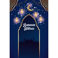 Deko Gonya Ramazan Hatırası Temalı Fotoğraf Panosu Branda 100X150