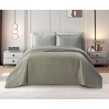 Munih Çift Kişilik Yatak Örtüsü- Gri