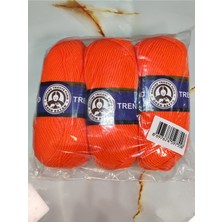 Ören Bayan Trend Portakal El Örgü Ipi (3 Adet) - Renk: 147