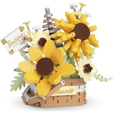 Beta Moda Hub P1085 Çiçek Buketi 498 Parça Block Oyuncak