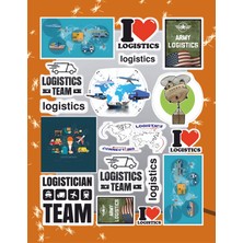 Hediyene Bak Lojistik Sticker Seti | Laptop Ajanda Notebook Tablet Telefon Defter Etiket Bullet Journal