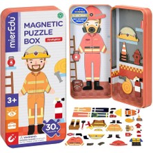 Mieredu Manyetik Puzzle Kutusu - Itfaiyeci