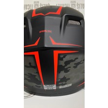 Çalış Ticaret Batur Bell Ps Qualıfıer Stealth Matt Black / Red  - Xxl (63-64) -