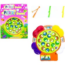 Farbu Oyuncak Mıknatıslı Müzikli Hareketli Balık Yakalama Oyun Seti 15'li