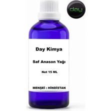 Saf Anason Yağı 15 ml (Day Kimya) Dolum Için Şırınga Hediye