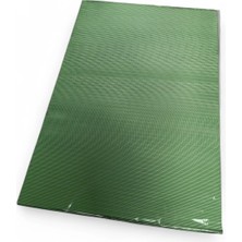 Equry Equipment Oluklu Çikolata Ambalaj Folyosu 50X35 cm Yeşil | 1 Paket - 1 kg