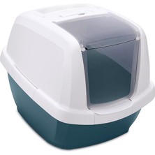 İmac Imac Maddy Kapalı Kedi Tuvaleti Petrol Mavisi 65x47,5x47,5cm