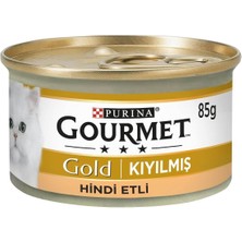 Purina Gourmet Gold Kıyılmış Hindi Etli Kedi Konservesi 85 Gr