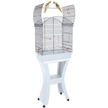 İmac Imac Calla Ayaklı Papağan Kafesi Morcivert 65,5x43x76/148,5cm