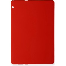 Huawei Mediapad T5 10 Kılıf Evo Tablet Silikon - Kırmızı